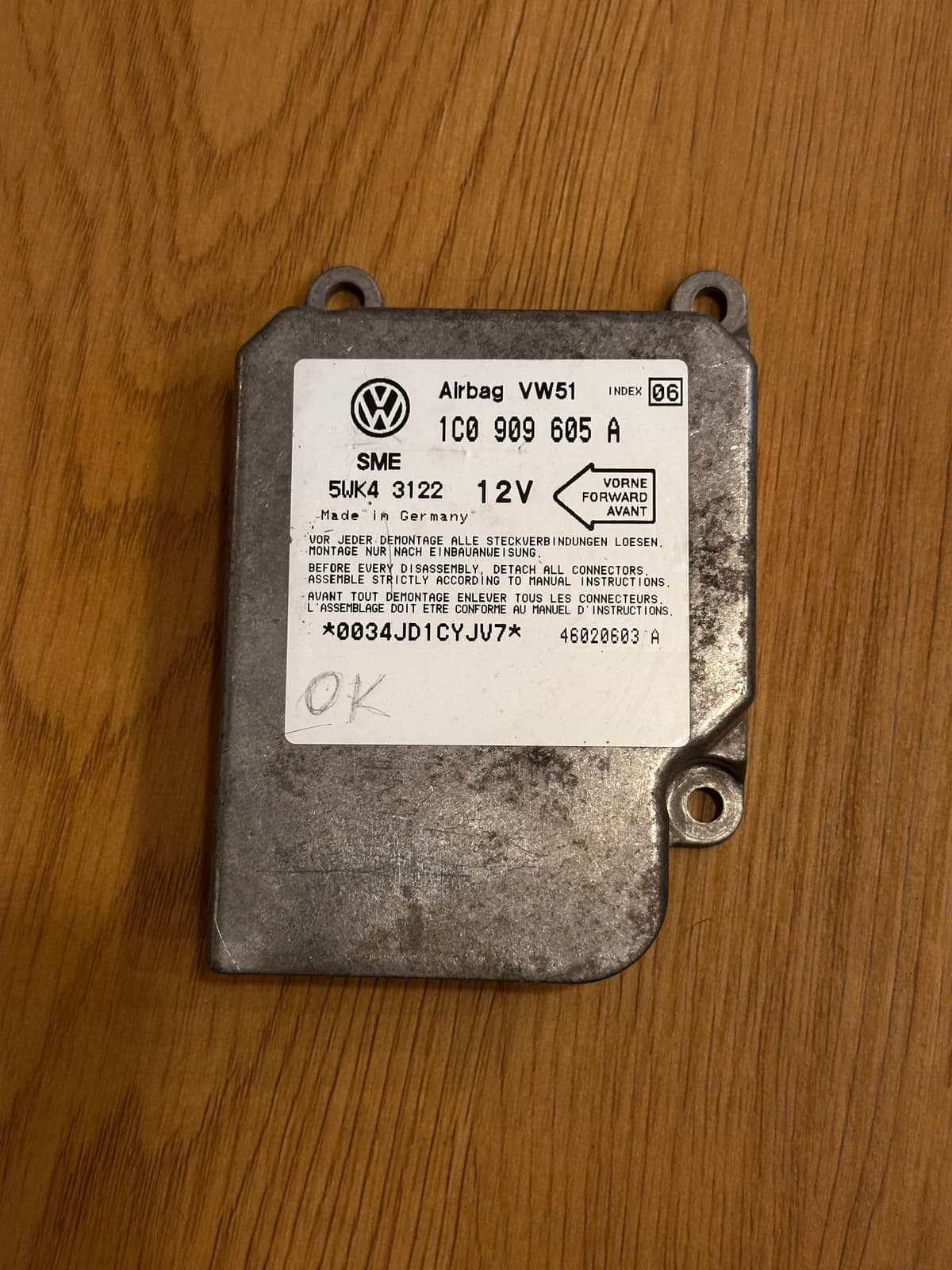 Siemens VDO 1C0909605A